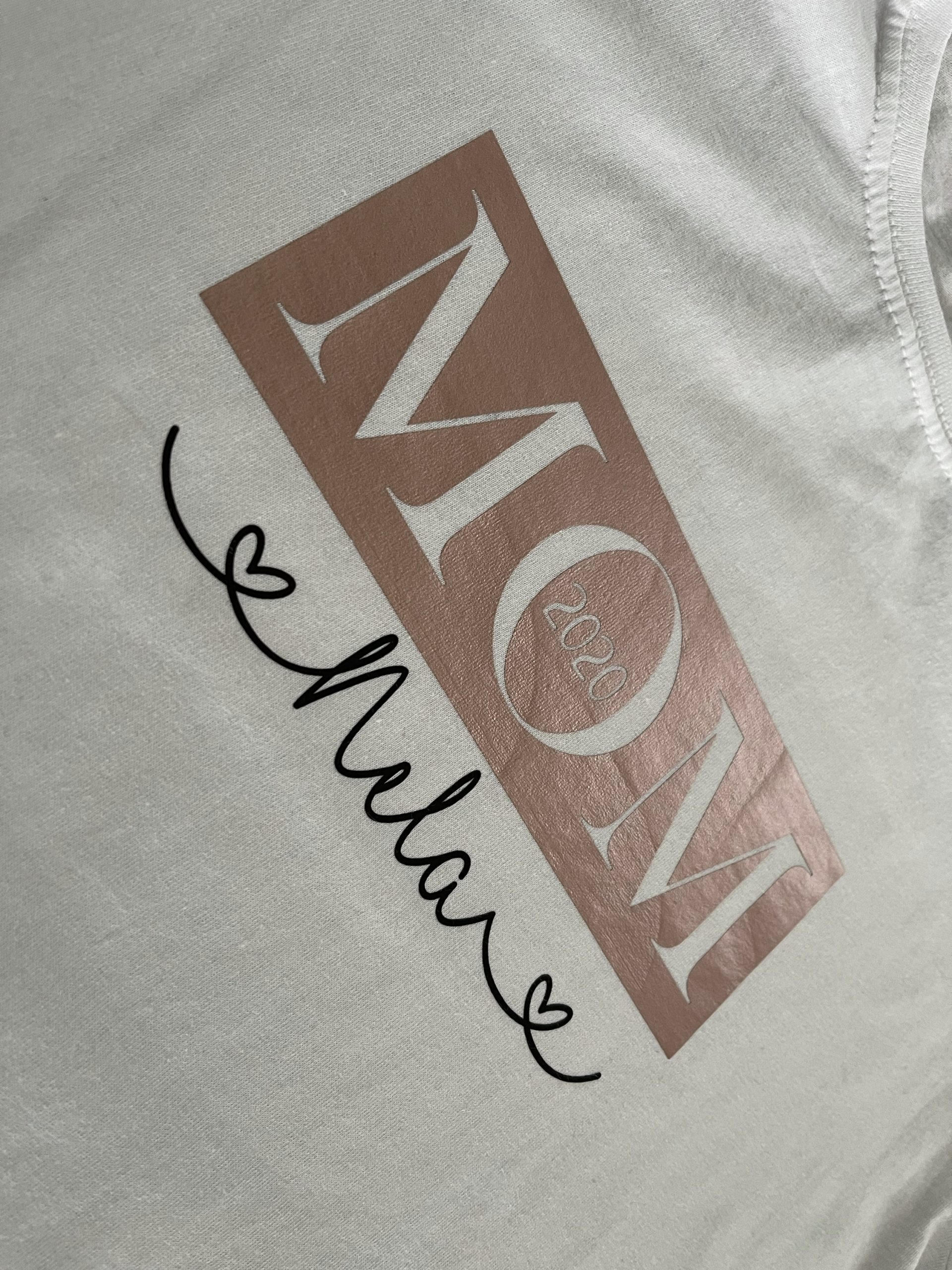 Personalisiertes Mom-Shirt – Bild 2