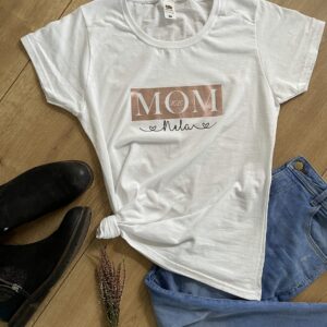 Personalisiertes Mom-Shirt